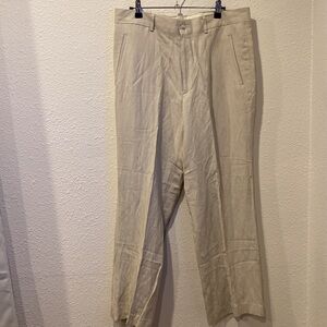 90s baggy‎ Silk/linen trousers